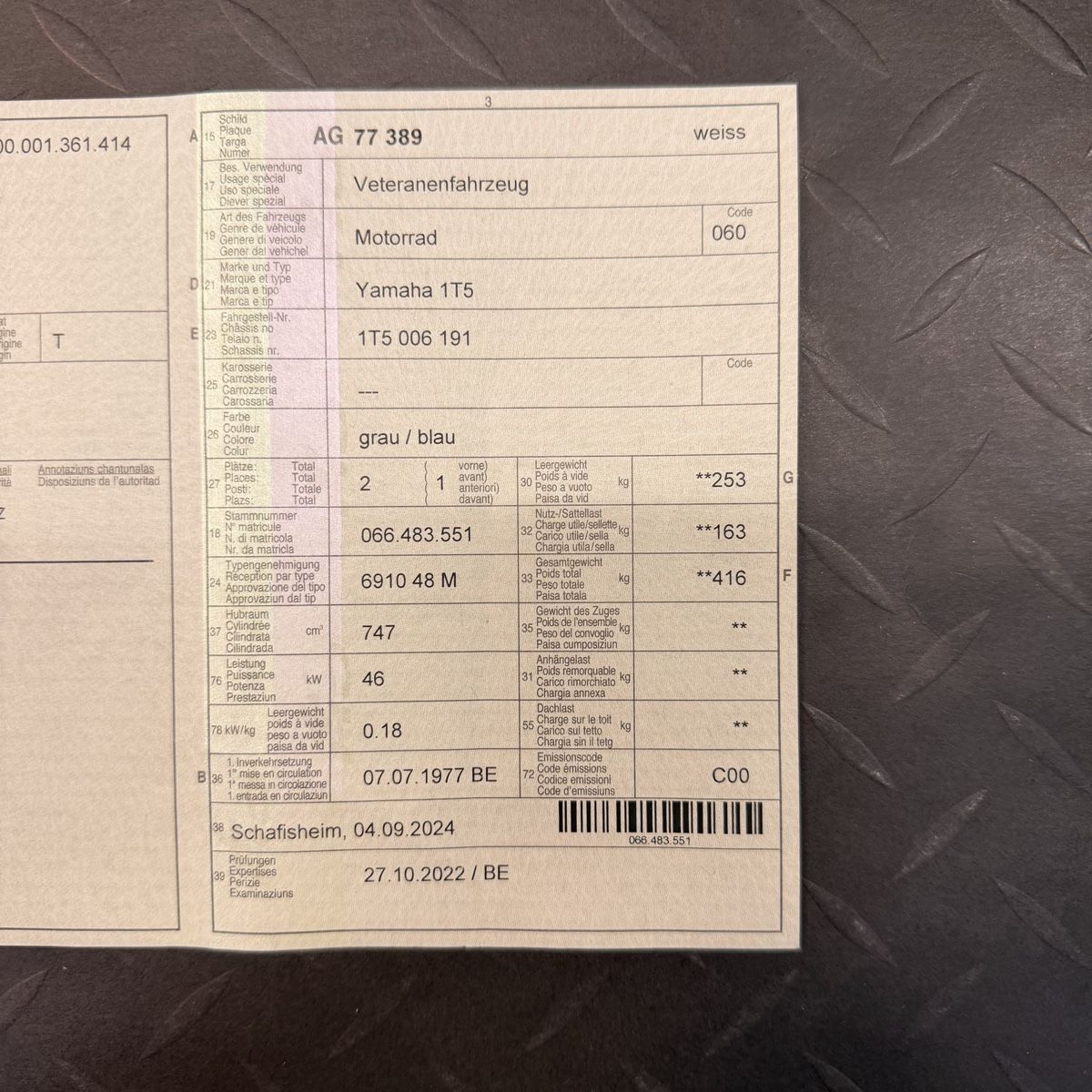 Yamaha Strada: Yamaha xs 750  – Usato da Seon venduto da otown-brocki 4