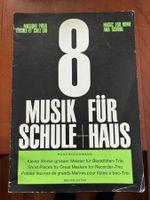Musik für Schule und Haus Band 8 Bodenmann Blockflöte Trio