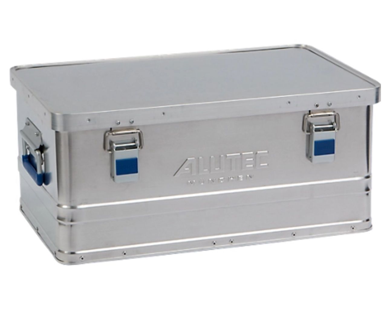 Transportkisten: Aluminiumbox Alutec Basic, Materialstärke 0,8 mm, stapelbar – Neu und originalverpackt aus Necker von liq24