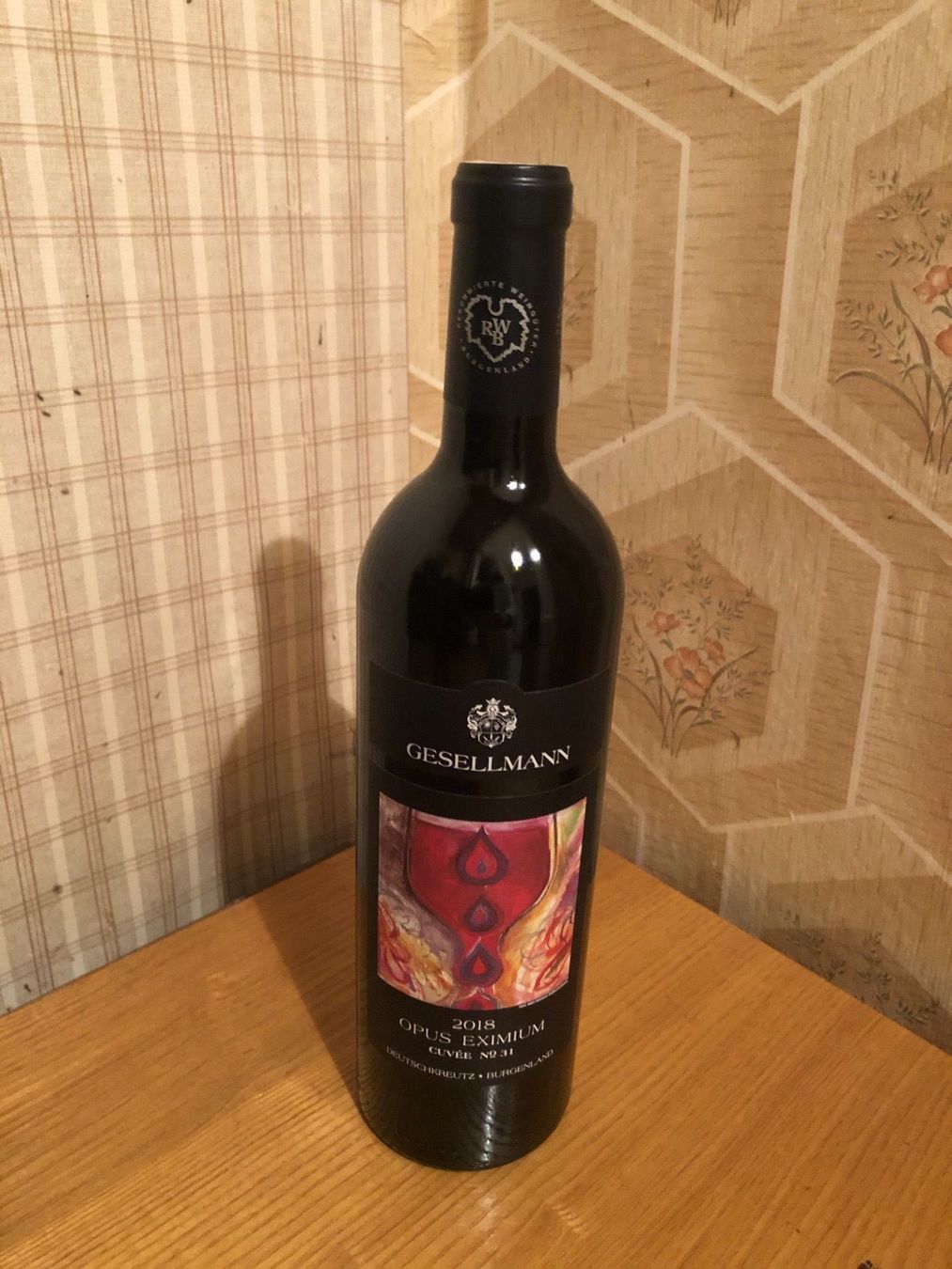 Wein: Opus Eximum No.31Weingut Gesellmann,2018 – Neu und originalverpackt aus Wald ZH von mlnt 3