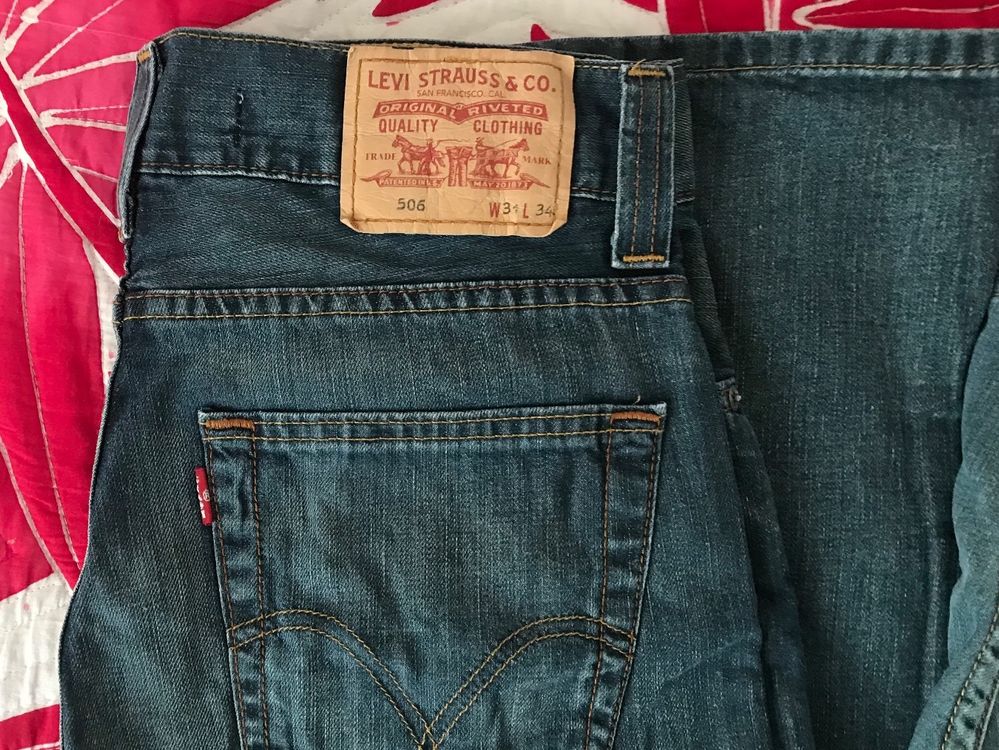 Levi Strauss 506 Straight Fit | Kaufen auf Ricardo