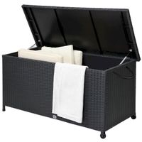 Deuba 102318 Auflagenbox Poly Rattan