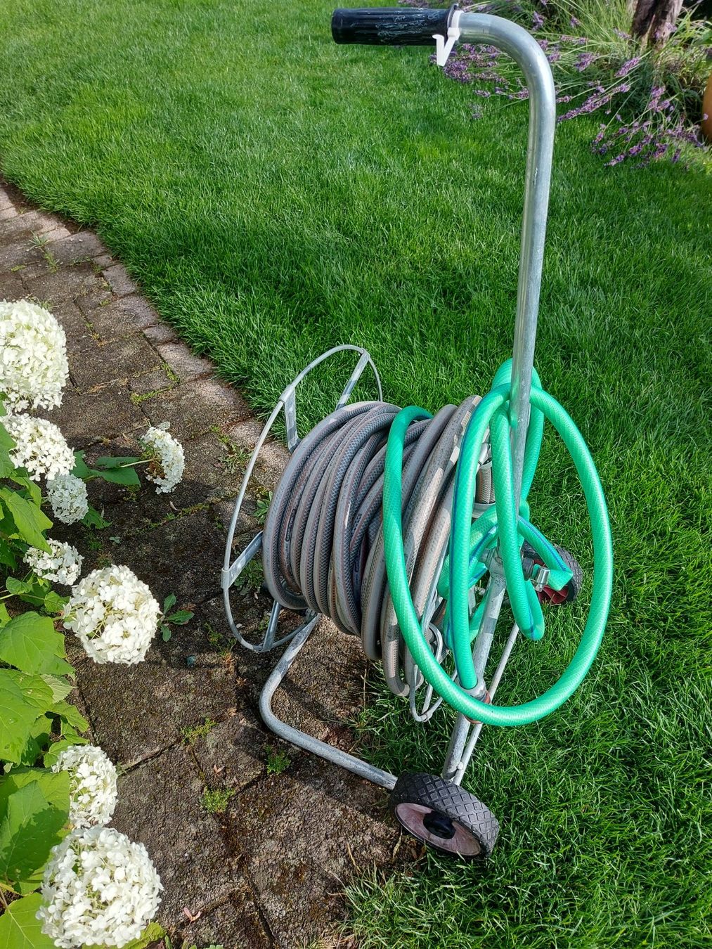 Bewässern & Giessen: Schlauchwagen inkl. Gartenschlauch – Gebraucht aus Wilen b. Wil von  2