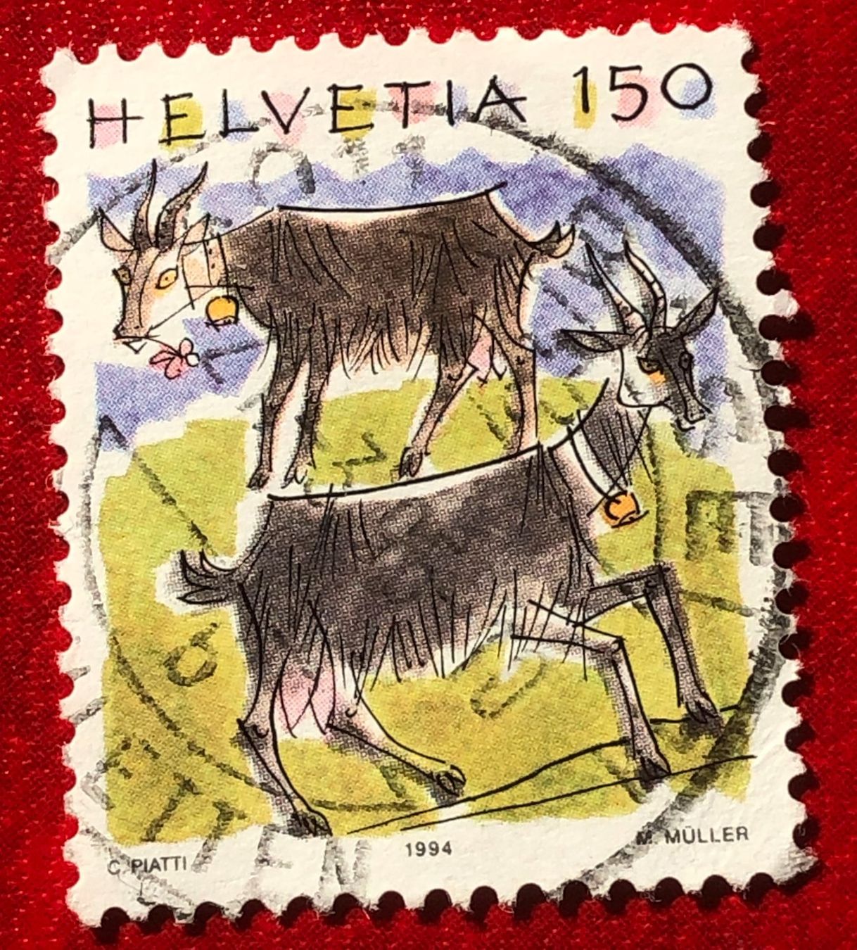 Alle Briefmarken: CH Briefmarken Stempel    – Gebraucht aus Aarau von Billa007