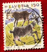CH Briefmarken Stempel   