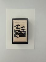 Ex Libris Mare stamp with wave pattern