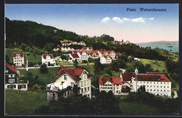 Walzenhausen, Platz, Ortsansicht gegen d