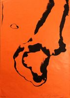 Bernard Aubertin: Lithografie 1973