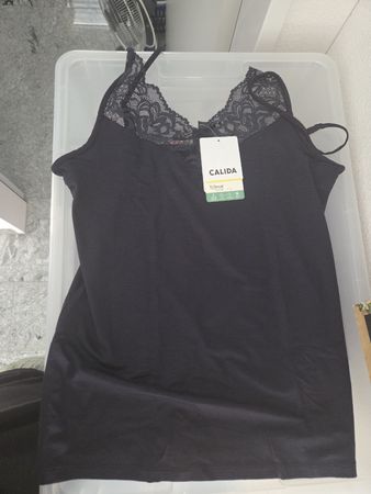 CALIDA Top Damen dunkelblau Grösse S mit Etikett