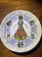 Petite assiette décorative Vierge de Guadalupe Mexique