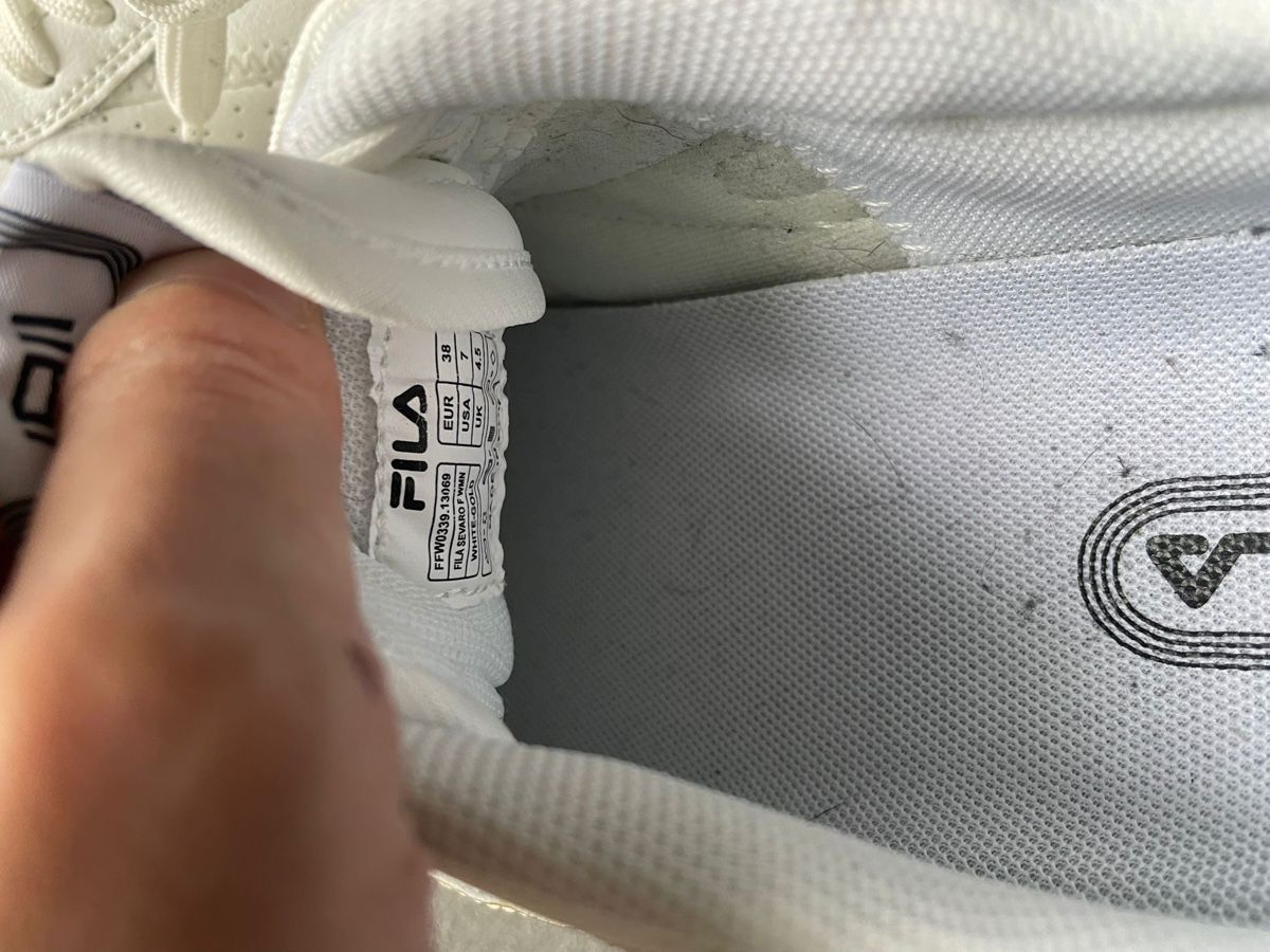 Fila Herrenschuhe: Fila Sneaker, weiss/gold, Gr. 38 – Gebraucht aus Sennwald von jelenat94 3