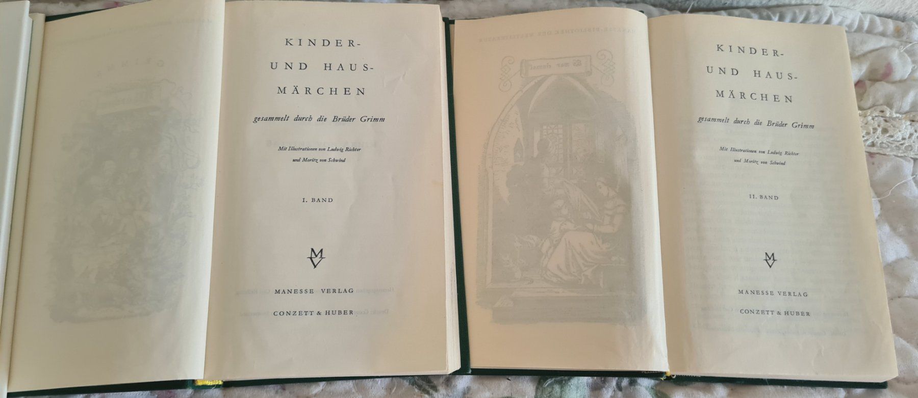 Bücher: 2 antike Bücher Grimms Märchen 1930, Band 1+2 – Gebraucht aus Winterthur von bibummi 5