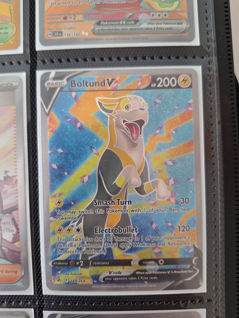Pokémon Carte collezionabili: Boltund V - Full Art – Usato da Altstätten SG venduto da GGsGameshop
