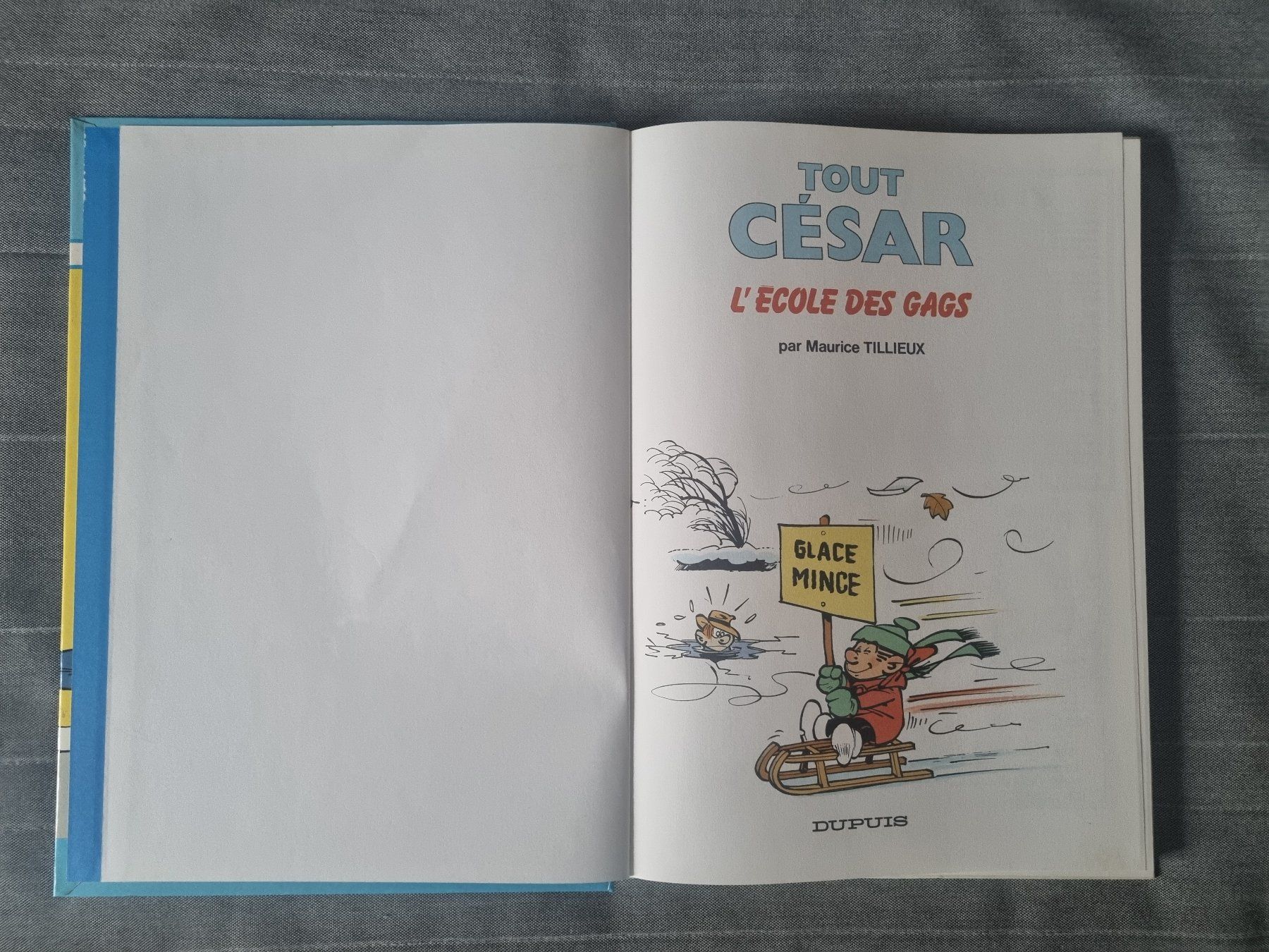 Fumetti: Tout César  Intégrale 1 E.O.  Tillieux 7 – Usato da Carouge GE venduto da serginho22 2