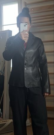 ARMA Lederjacke/Blazer Top Zustand Schwarzbraun Gr. 34/36