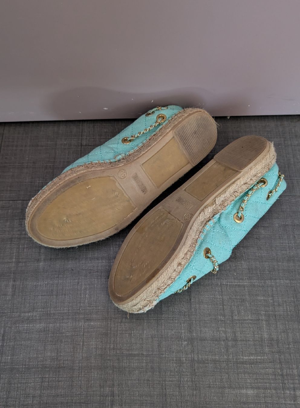Moschino Scarpe da donna: Moschino Espadrilles, Size 38, turquoise – Nuovo (secondo la descrizione) da Meyrin venduto da att_mgj5 2