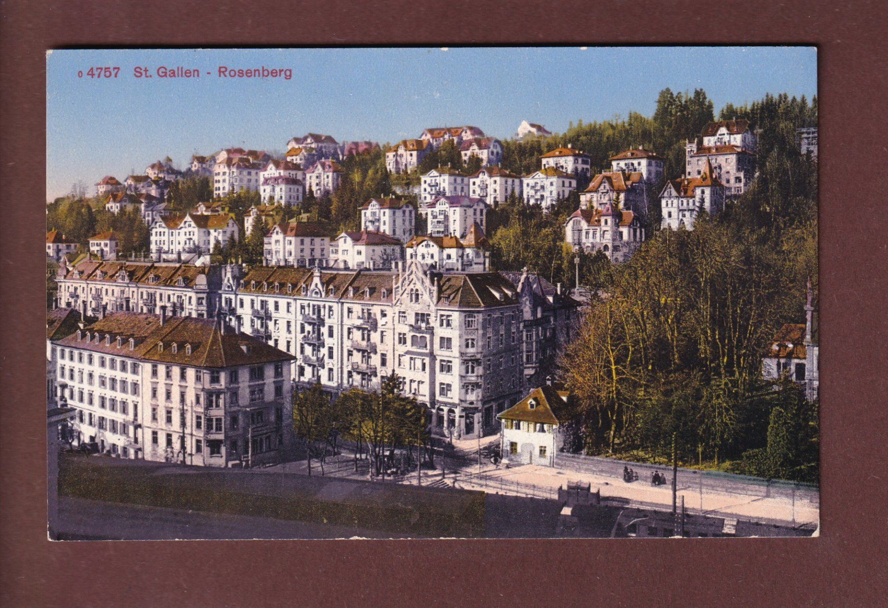 Cartes postales: ST. GALLEN - Rosenberg – D'occasion à Pully par nicecards