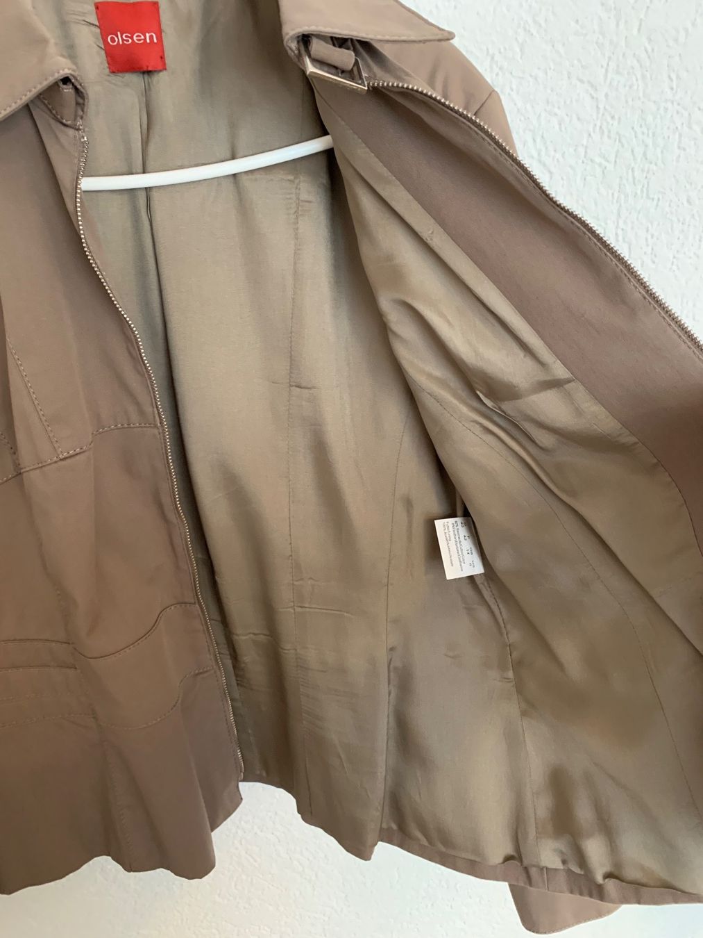 Jacken: Olsen Jacke taupe / braun Gr. M – Gebraucht aus Fislisbach von KolibriSecondhand 7