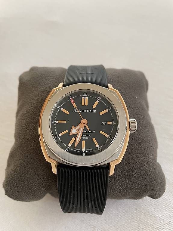 Orologi: JeanRicahrd Terrascope acier-Or rose – Usato da Courtételle venduto da directswisswatch 1