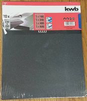 kwb Schleifpapier-Set (20 Stk. 230 mm x 280 mm)