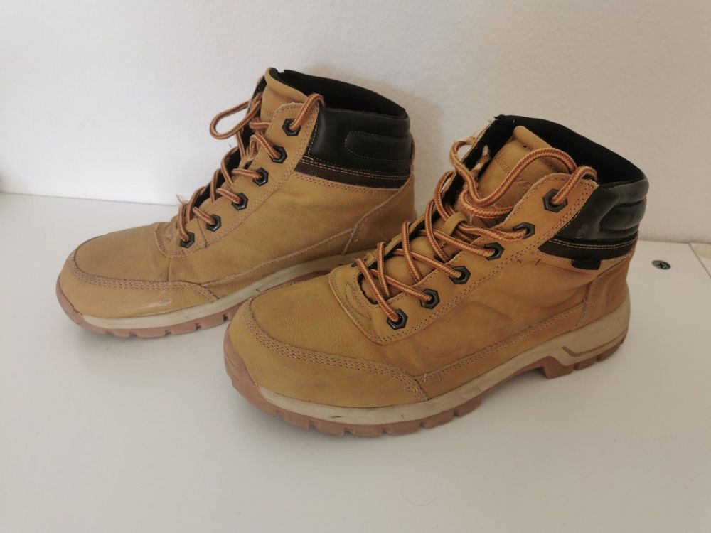 Reis BSNOW-FMN Winterschuhe Schwarz-Orange - Warme Winterstiefel Größe 41 | Überknöchelhoch