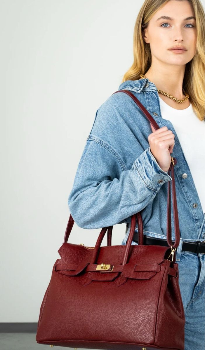 Borse da donna: Birkin Style Handtasche NEU! – Nuovo e nell'imballaggio originale da Realp venduto da nilipopili 2