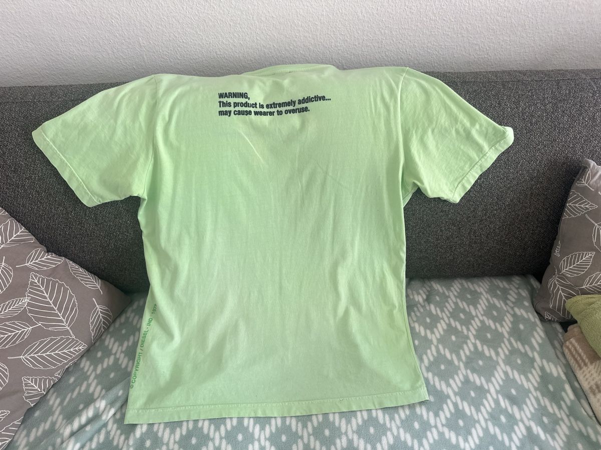 Diesel T-shirt: Diesel T-Shirt Green – Usato da Goldach venduto da Lenny0220 7