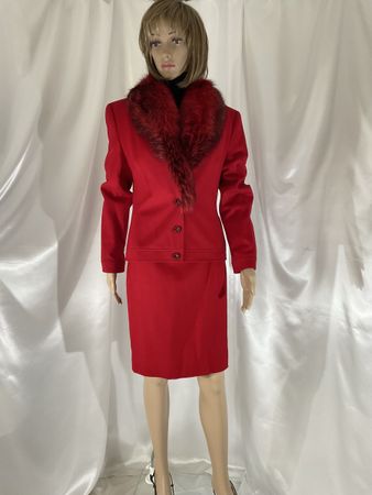 Escada Deuxpiece rot in Grösse 36