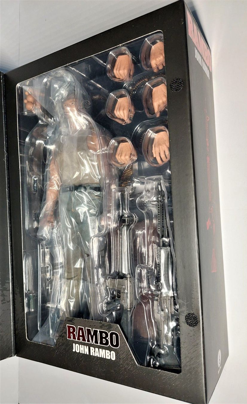 Statuette: ThreeZero - John Rambo - First Blood 1/6 Scale Actionfigur – Nuovo e nell'imballaggio originale da Igis venduto da magneto_hg 2