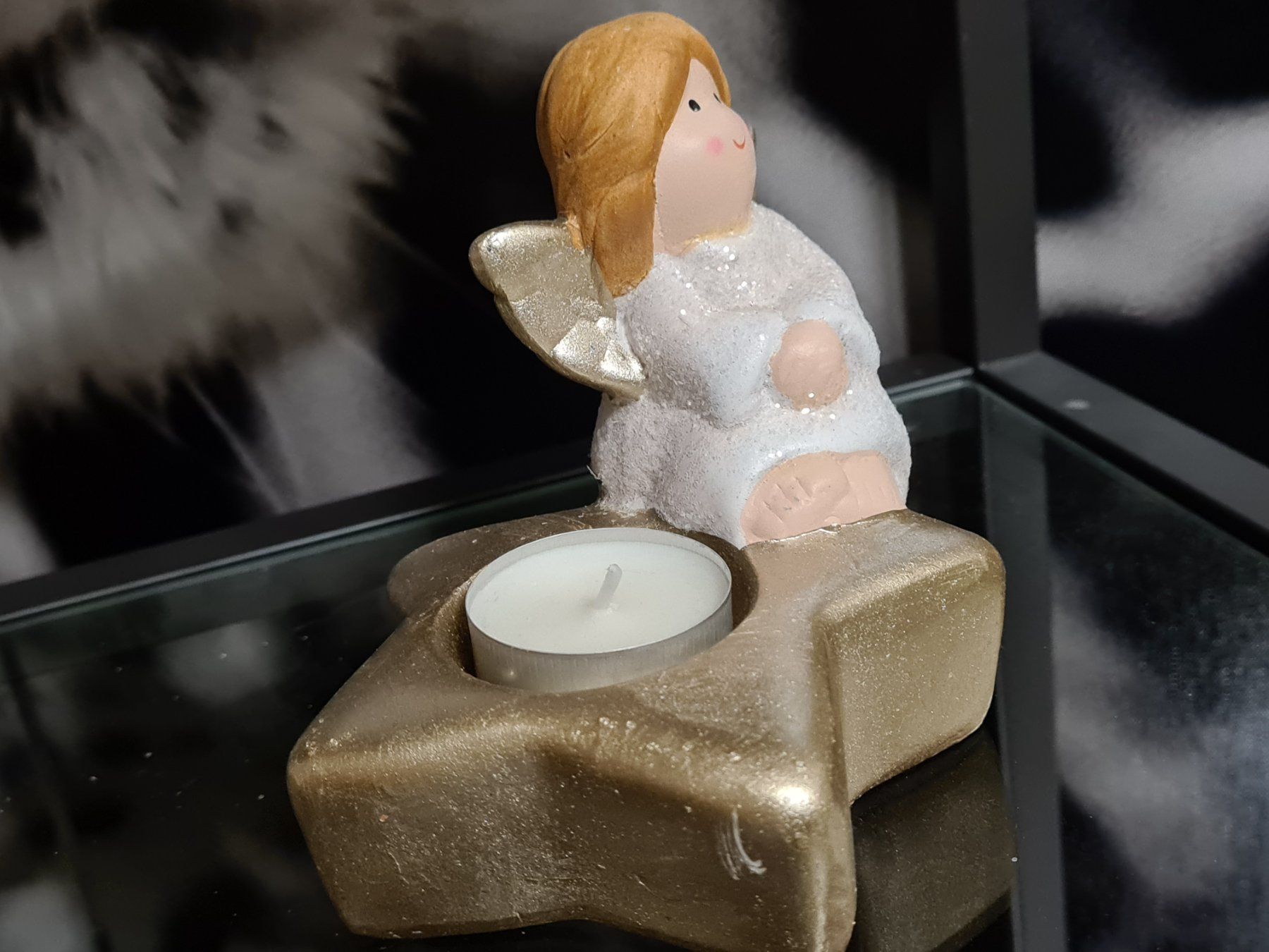 Alle Dekorationen: Weihnachts Deko Kerzenhalter Engel – Neu (gemäss Beschreibung) aus Amriswil von kleindeko 3