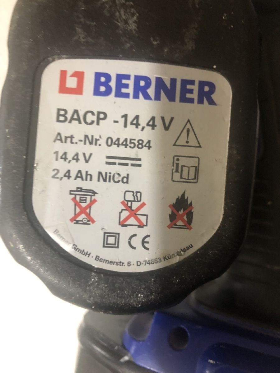 Trapani: Akku maschine   Berner (Dewalt) – Usato da Biel-Bienne venduto da alos07 2