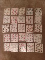 Nagelsticker mit Blumenmuster, 500 Stk,🌷,💅, Nailstickers