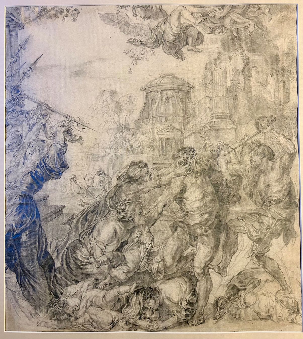 Gemälde: Grand dessin ancien – Gebraucht aus Auvernier von raphirapho