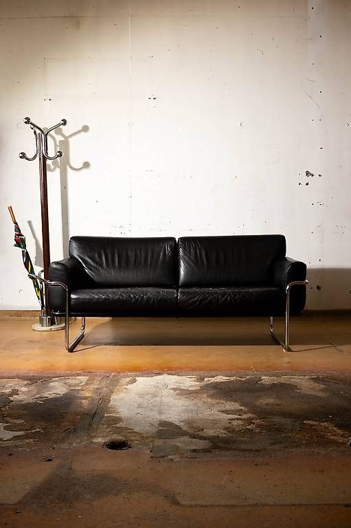 Divani: Ledersofa Corbusier Stil | Design Klassiker | Chrom – Usato da Rain venduto da luis_nabulon8