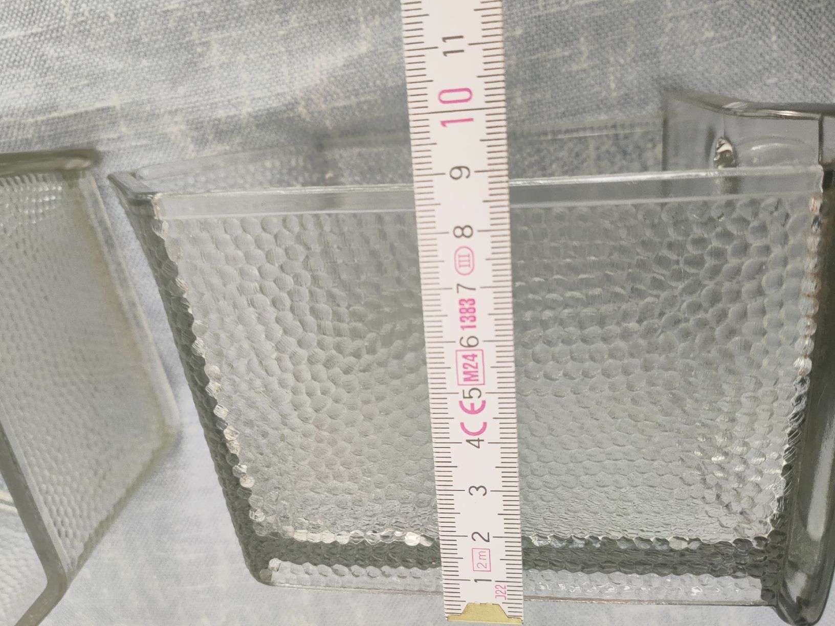 Bicchieri: 2x Antike Glasbehälter mit Griff /Schütten Gross – Usato da Gipf-Oberfrick venduto da minini 3