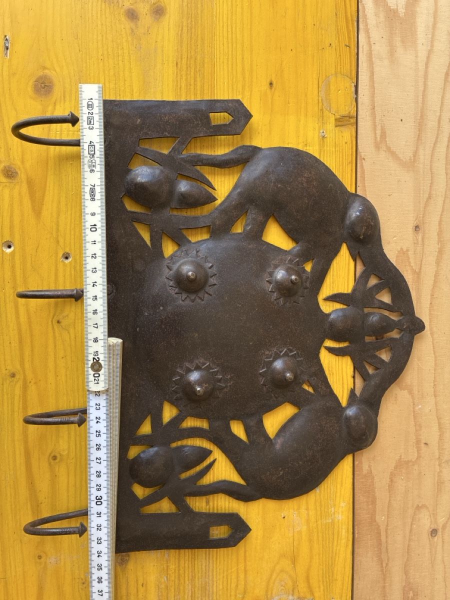 Portasciugamani: Porte-manteau mural rustique en fer forgé - Unique! – Usato da Lully FR venduto da myr_pzt8 3