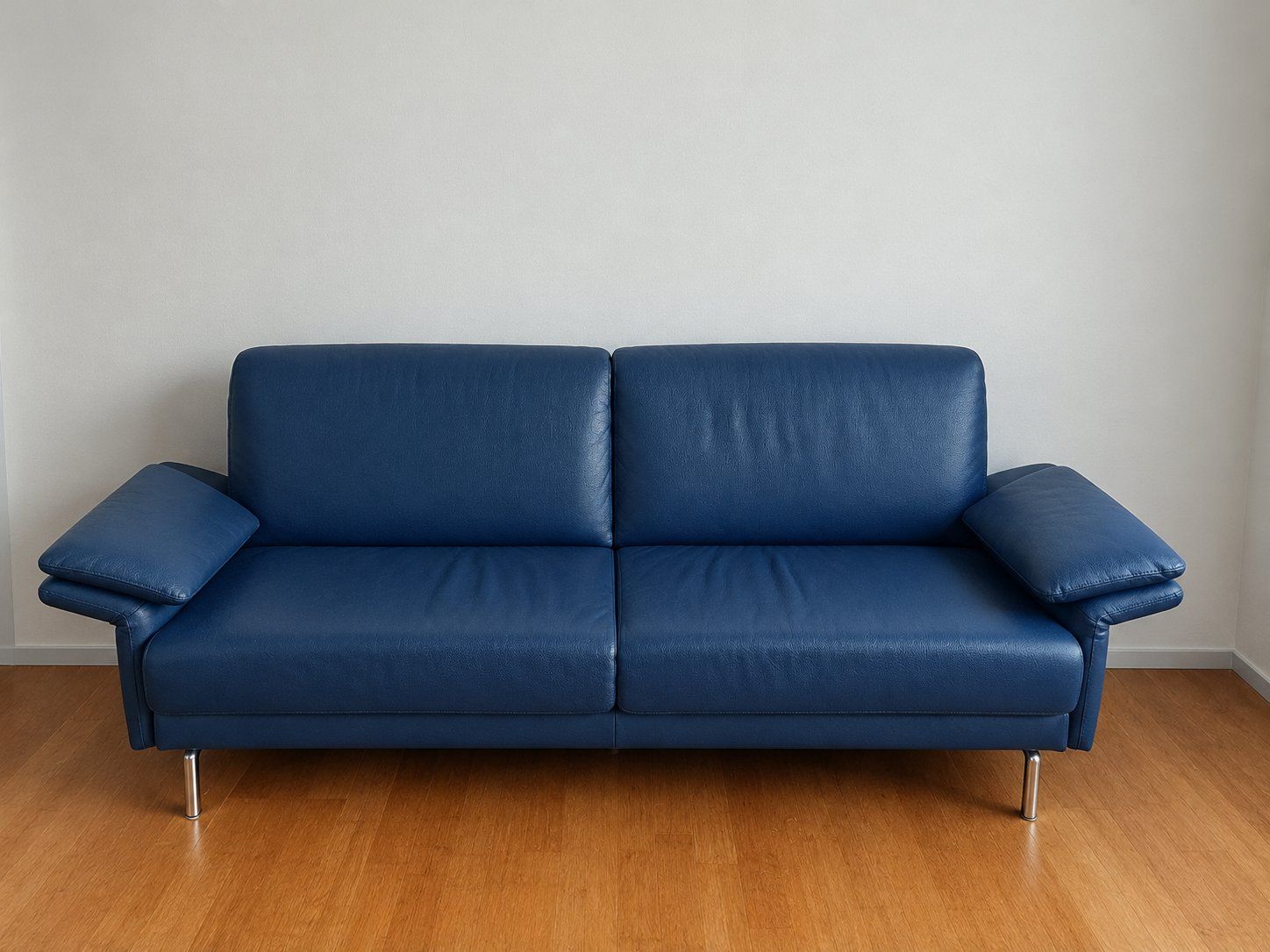 Sofas: Ledersofa dunkelblau – Gebraucht aus Winterthur von bel_r2jz