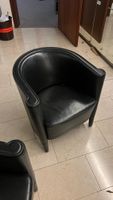 Moroso Rich Sessel schwarz Leder