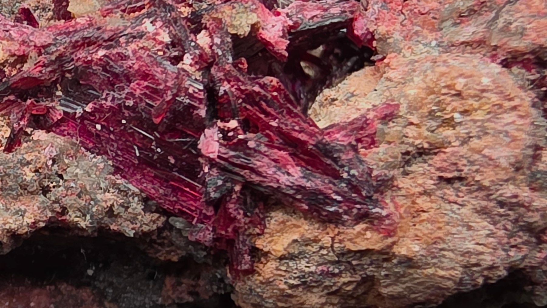 Mineralien & Heilsteine: Erythrite Drâa-Tafilalet Region, Morocco – Gebraucht aus Figino von minshop 3