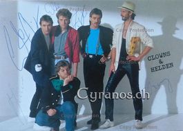 Clowns & Helden - Musikgruppe - Autogramm