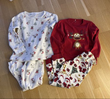Weihnachts-Pyjama Set, Gr. 110