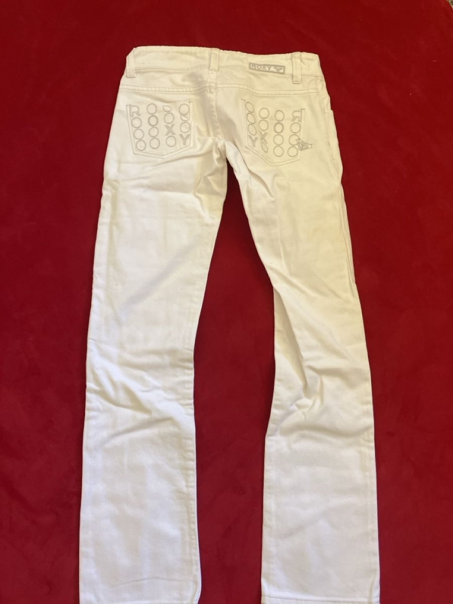 Roxy Jeans: Roxy Jeans weiss Grösse 27 Slim Fit gebraucht – Usato da Muralto venduto da jac_hkz5 4