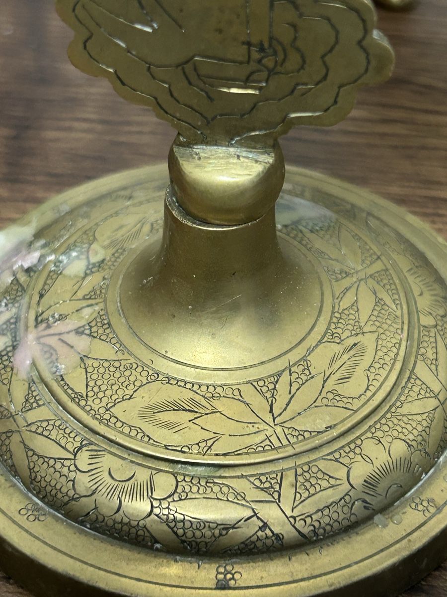 Portacandele: Vintage-Chinesische Kerzenhalter-Set – Usato da Losone venduto da del_yh97 6