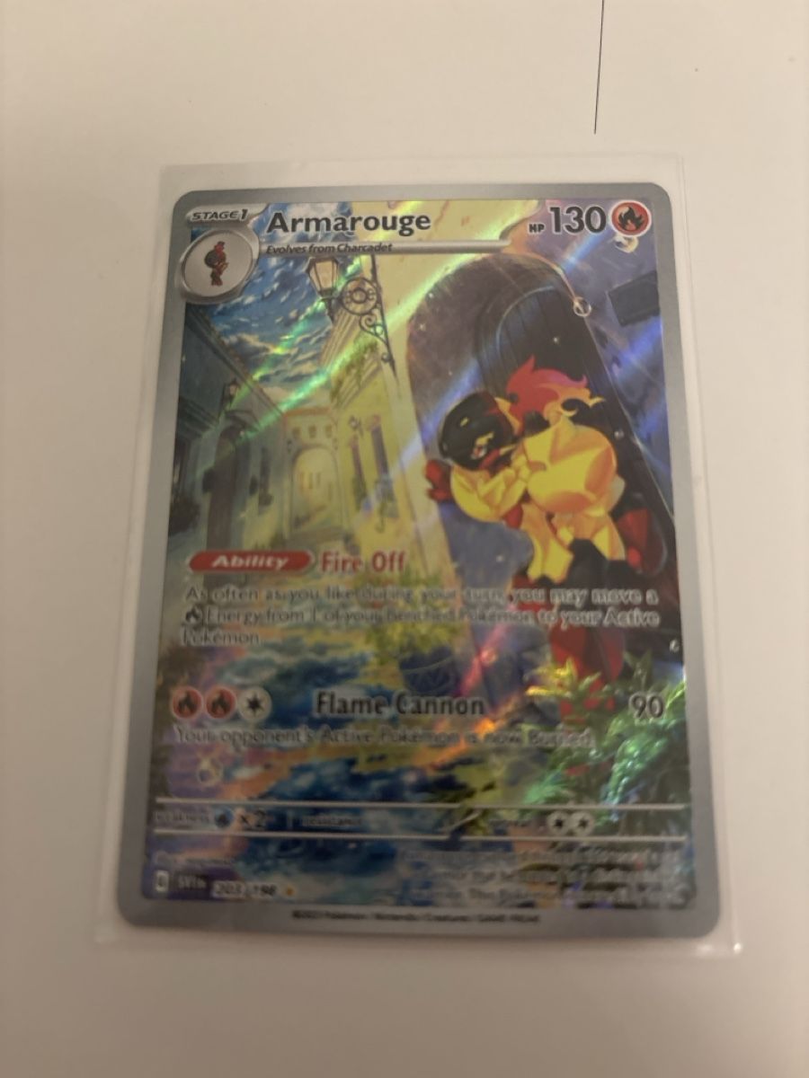 Pokémon Carte collezionabili: Armarouge fullart – Nuovo (secondo la descrizione) da Burgdorf venduto da Safak_o7