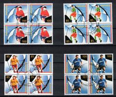 Schweiz 2005-2008, Fussballmarken im 4er-Block mit ET-ʘ