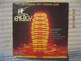 Hi-Energy Vinyl LP 20 Original Stars (1979) Super Zustand LP