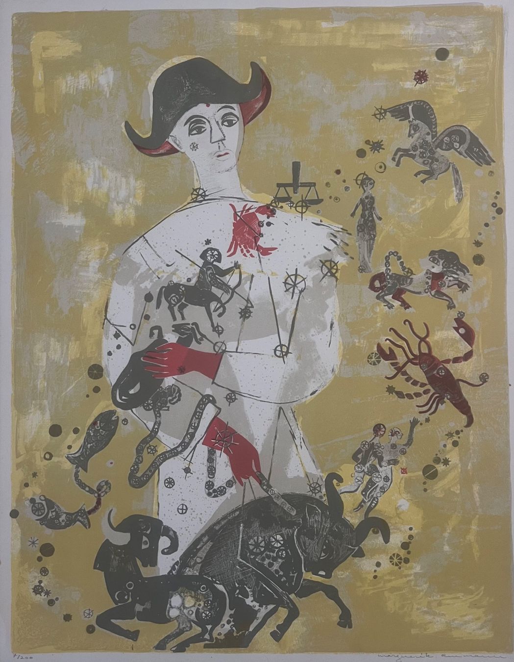 Grafica & Litografie: Marguerite Ammann, handsigniert und nummeriert – Usato da Rain venduto da Pic-Ass 1