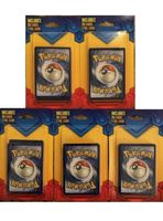 Offerta speciale! 5 confezioni di carte Pokémon nuove