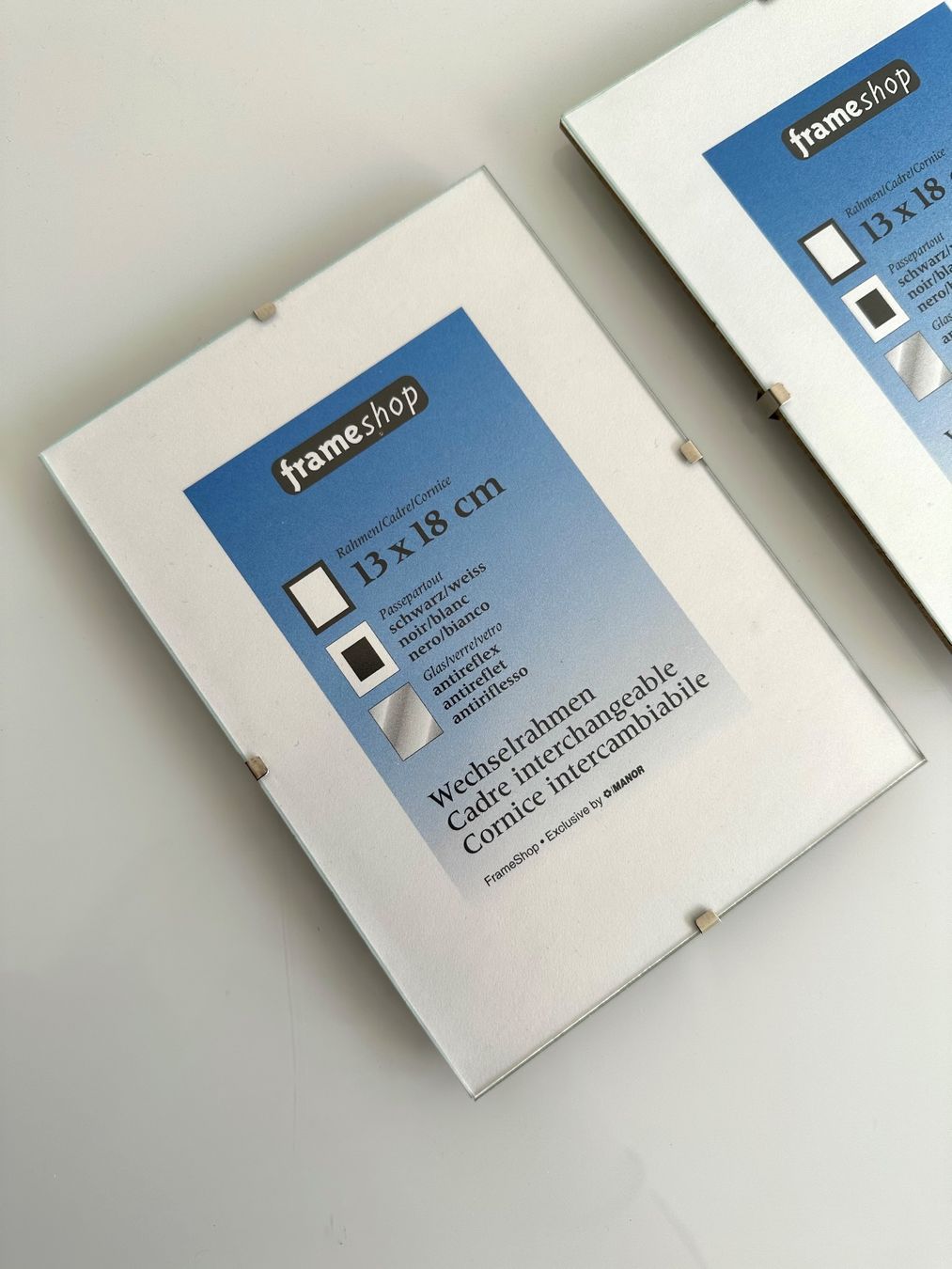 Bilderrahmen: 2 x Wechselrahmen mit antireflex Glas by Manor – Gebraucht aus Bern von Fraeuleinhonig 5