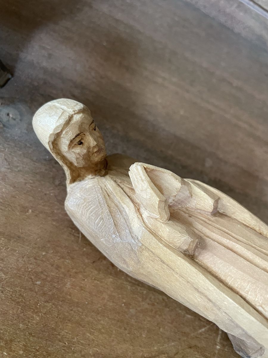 Statuette: Maria kniend E. Thomann Brienz – Usato da Flawil venduto da Naphtali 4